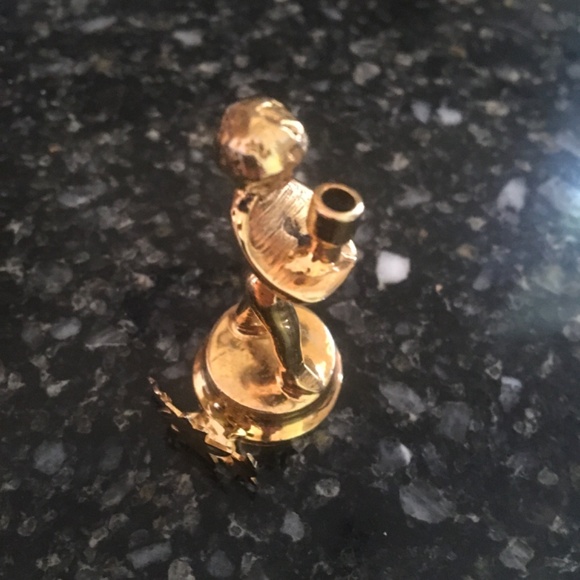 Gold plated vintage place settings, cherubs decorative Xmas or Special dinner . - Picture 2 of 4